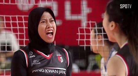 [V-League] - Highlights | Big Win! Saling Balas Skor Tim Megawati dengan Hillstate!