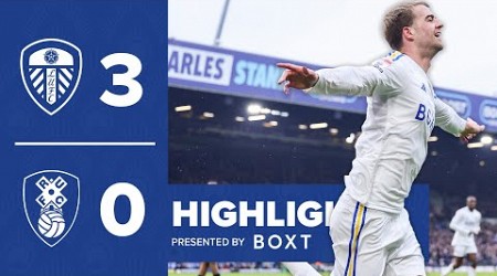 Highlights: Leeds United 3-0 Rotherham United | Summerville double and Bamford goal