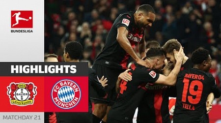 Leverkusen Beat Bayern! | Bayer 04 Leverkusen - FC Bayern 3-0 | Highlights | MD 21 – Bundesliga