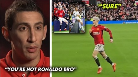 Garnacho Sends a Message to Di Maria