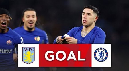 GOALLLLL! | Enzo | Aston Villa 0-3 Chelsea | Fourth Round Replay | Emirates FA Cup 2023-24