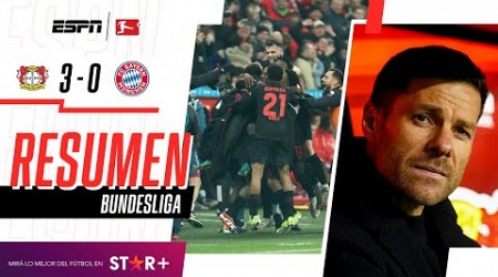 ¡EL LEVERKUSEN APLASTÓ A LOS BÁVAROS Y SE ALEJÓ A 5 PUNTOS! | B. Leverkusen 3-0 B. Munich | RESUMEN