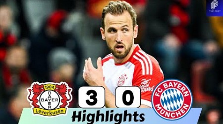 Bayer Leverkusen Vs Bayern Munich (3-0) | Goals &amp; Extended Highlights | MD 21 – Bundesliga 2023/24