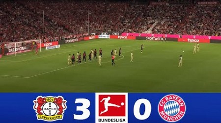 Bayer Leverkusen vs Bayern Munich 3-0 | 2024 Bundesliga | Match Highlights