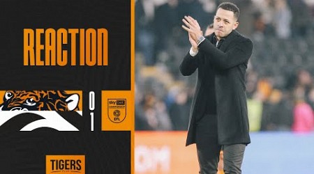 Hull City 0-1 Swansea City | Liam Rosenior&#39;s Post-Match Reaction