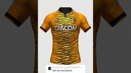 Redesigning your clubs kits: Hull City edition