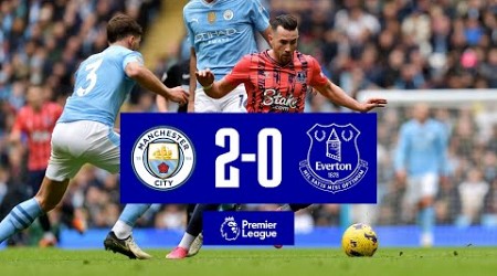 PREMIER LEAGUE HIGHLIGHTS: MANCHESTER CITY 2-0 EVERTON