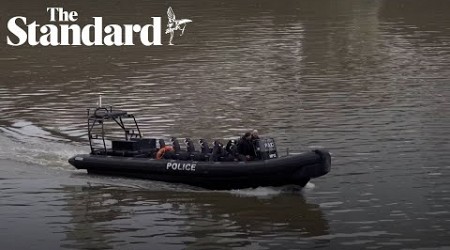 Abdul Ezedi: Police boats search Thames near Chelsea Bridge for alkali attack suspect