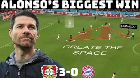 Alonso&#39;s Tactical Masterclass vs Tuchel | Tactical Analysis : Leverkusen 3-0 Bayern Munich |