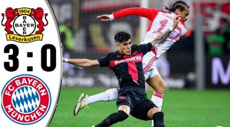 Bayern Munich - Bayer Leverkusen 3-0 | HIGHLIGHTS | B.Leverkusen 3-0 B.Munich