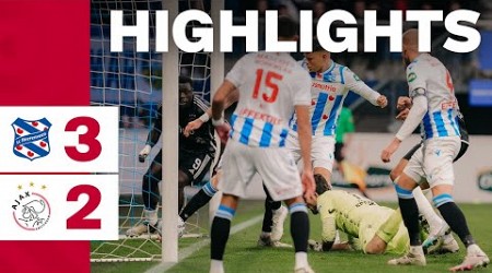 Highlights sc Heerenveen - Ajax | Eredivisie