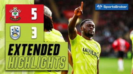 EXTENDED HIGHLIGHTS | Southampton 5-3 Huddersfield Town