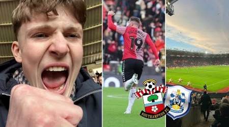 LIMBS AS SAINTS COME FROM TWO BEHIND TO BEAT TERRIERS | Southampton FC 5-3 Huddersfield Town Vlog