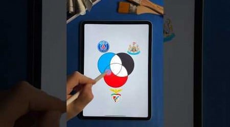 PSG + Newcastle + Benfica Colours Mixing 