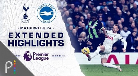 Tottenham Hotspur v. Brighton | PREMIER LEAGUE HIGHLIGHTS | 2/10/2024 | NBC Sports