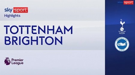 Tottenham-Brighton 2-1: gol e highlights | Premier League