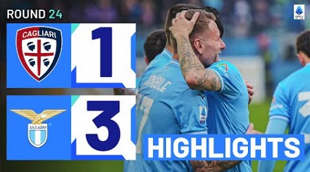 CAGLIARI-LAZIO 1-3 | HIGHLIGHTS | Immobile writes his name in the history books! | Serie A 2023/24