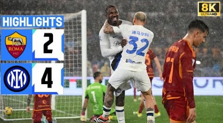 Roma-Inter 2-4 | Goals &amp; Highlights | Serie A 2023/24