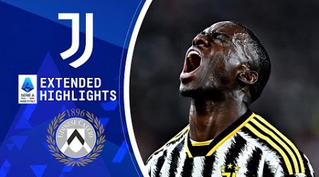 Juventus vs. Udinese: Extended Highlights | Serie A | CBS Sports Golazo