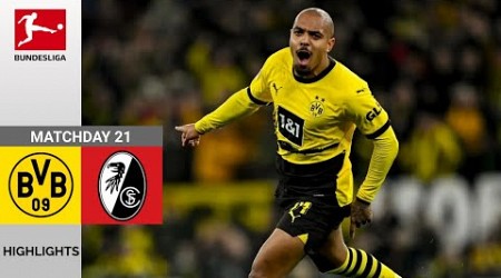 Borussia Dortmund - SC Freiburg | 3:0 | Zusammenfassung | Bundesliga 2023-24 | bvb freiburg