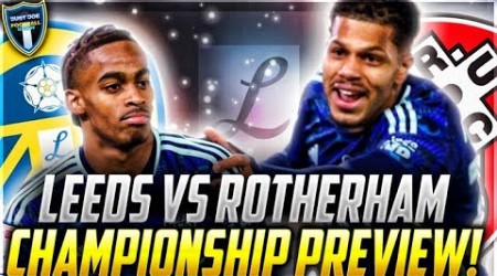 Leeds vs Rotherham: A Must-Win Game for the Hosts | Championship Preview