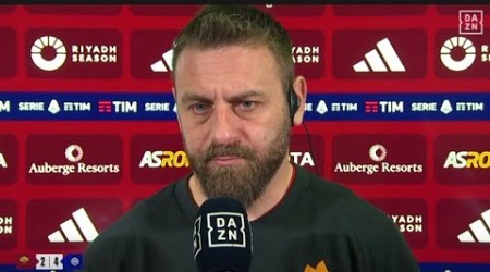 Intervista De Rossi dopo Roma - Inter 2-4 : &quot;L&#39;Inter non ha Rubato MA..&quot; | Post Partita #roma