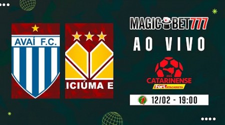 ASSISTIR JOGO COMPLETO: AVAÍ X CRICIÚMA AO VIVO | 7ª RODADA | CATARINENSE SÉRIE A 2024