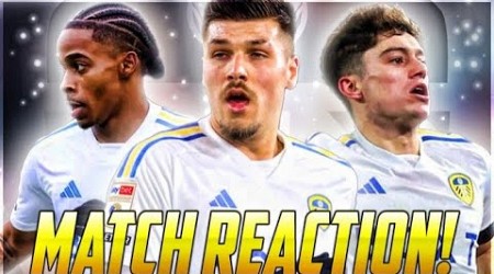 Leeds United Thrash Swansea City and Overtake Saints in Championship Race | Reaction and Review