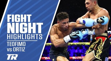 Teofimo Lopez vs Jamaine Ortiz | FIGHT HIGHLIGHTS