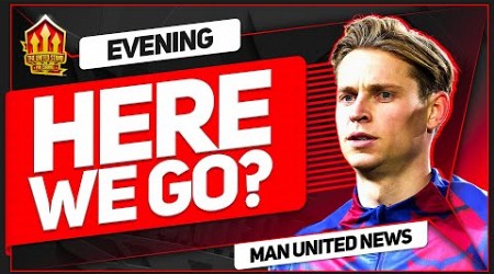 De Jong gives Ten Hag Transfer Green light! Man Utd News