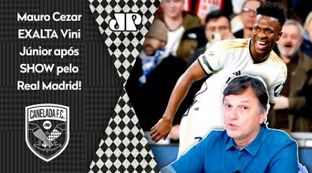 &quot;FOI UM ESCULACHO! O Vinicius Júnior HOJE é MELHOR do que...&quot; Mauro Cezar ELOGIA após SHOW no Real!