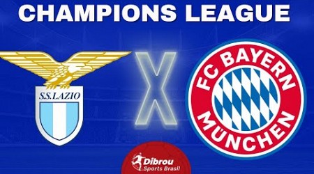 LAZIO X BAYERN DE MUNIQUE AO VIVO | CHAMPIONS LEAGUE - OITAVAS DE FINAL | NARRAÇÃO