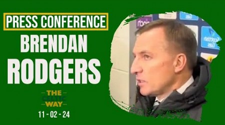 Brendan Rodgers on Kyogo and Palma &#39;not being left out&#39; and &#39;narrative&#39; thats been for a while