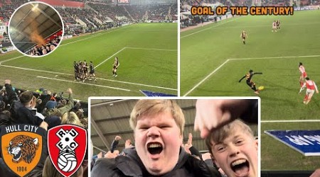 JADEN PHILOGENE SCORES GOAL OF THE CENTURY! Hull City 2-1 Rotherham United Matchday vlog