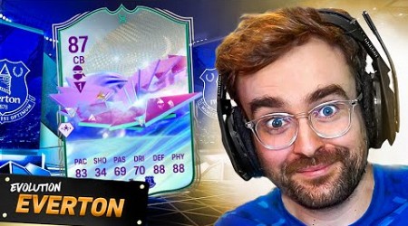 I FINALLY EVO&#39;d HIM FOR FUT CHAMPS!!! FC24 RTG Evolution Everton episode 65