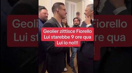 PICCOLO DISSING FRA FIORELLO E GEOLIER GUARDATE INCREDIBILE #viral #napoli #marefuori4 #shortsvideo