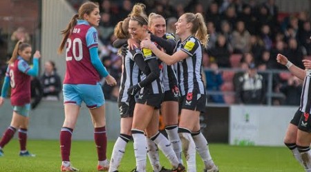 Burnley Women 0 Newcastle United Women 3 | FAWNL Highlights