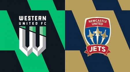 2023-2024 Isuzu Ute A-League - Round 17 - Western United v Newcastle Jets