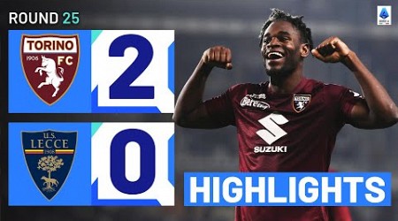 TORINO-LECCE 2-0 | HIGHLIGHTS | Zapata seals comfortable Toro win | Serie A 2023/24