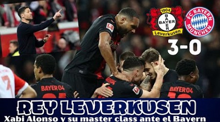 EL BAYER LEVERKUSEN SE COME AL BAYERN, MASTER CLASS DE XABI ALONSO. MUY CERCA DE LA BUNDESLIGA