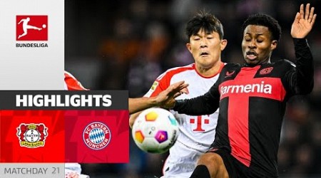 Bayer 04 Leverkusen - FC Bayern München | 3:0 | Höhepunkte | Bundesliga - 2023/2024