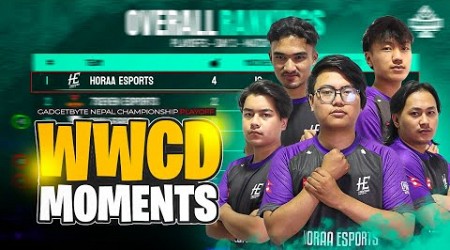 GadgetByte Nepal Championship Playoff Stage Champions | WWCD Moments