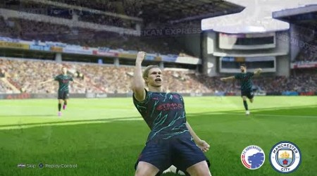 FC Copenhagen vs Manchester City | Champions League 2023/24 Highlights PES 21