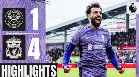 Salah Scores on Return as Reds Net FOUR! | Brentford 1-4 Liverpool | Highlights