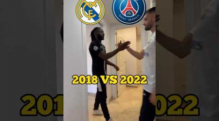 REAL MADRID 2018 VS PSG 2022 (Comparando Plantillas) #realmadridvspsg #ronaldovsmessi #footballfans