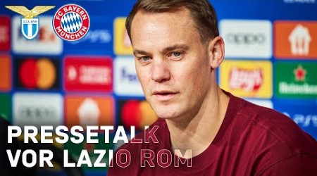 Pressetalk mit Neuer &amp; Tuchel vor Lazio Rom - FC Bayern | Champions League | 