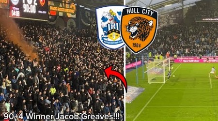 PYRO AND PITCH INVADER AS HULL CITY WIN IN 90+4 MINUTE