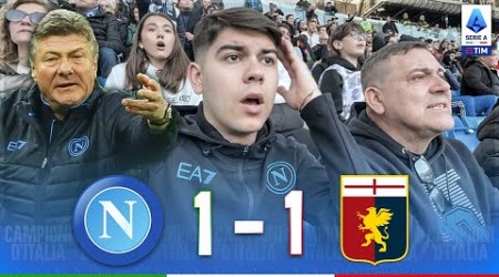 È FINITA... NAPOLI-GENOA 1-1 | LIVE REACTION NAPOLETANI dallo STADIO MARADONA