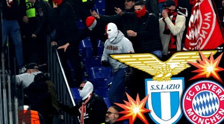 Angriff am Block, Affenlaute &amp; Pyroshows! (S.S. Lazio - Bayern 1:0)