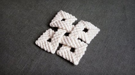 Celtic Macrame Brooch Pattern